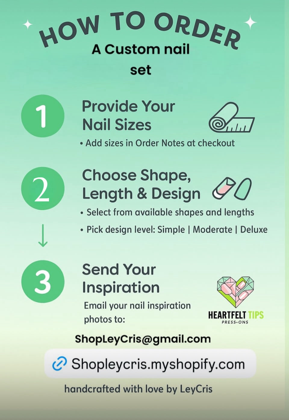 Custom Press-On Nail Set