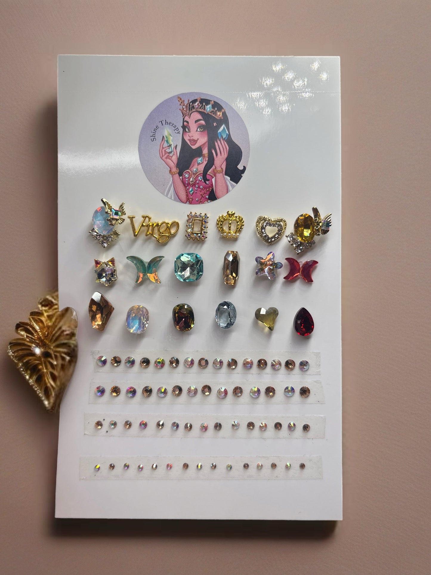 ✨ The Virgo Queen Charm Kit: Teal & Gold Luxury ✨